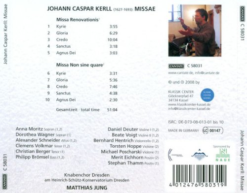 Dresden Boys Choir, Matthias Jung - Kerll, J.C.: Missa Renovationis / Missa Non Sine Quare (2008)