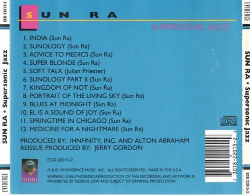 Sun Ra and His Arkestra - Super-Sonic Jazz (1956)