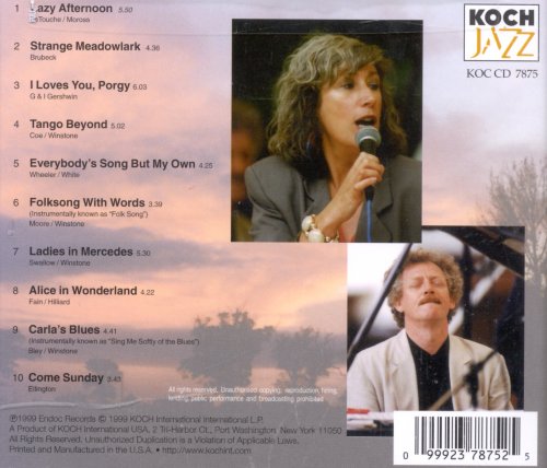 Norma Winstone & John Taylor - ... Like Song, Like Weather (1999)