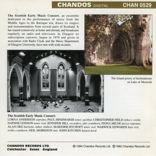 Scottish Early Music Consort, Warwick Edwards - Mary's Music: Songs and Dances from the time of Mary Queen of Scots (1992)