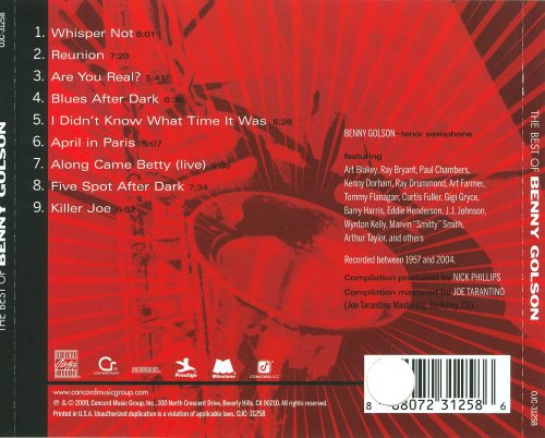 Benny Golson - The Best Of Benny Golson (2009)
