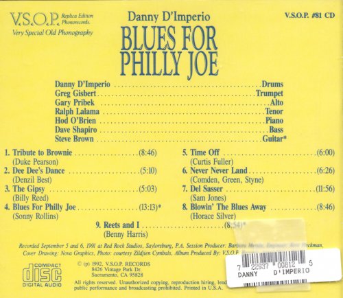Danny D'Imperio - Blues for Philly Joe (1992)