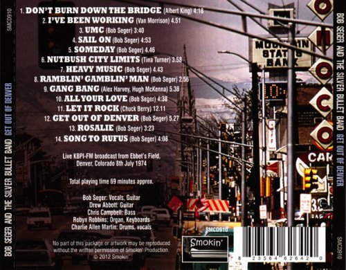 Bob Seger - Get Out Of Denver (1974) [2012]