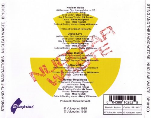 Sting and The Radioactors - Nuclear Waste (1995)
