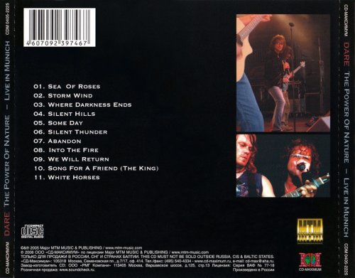 Dare - The Power Of Nature: Live In Munich (2005)