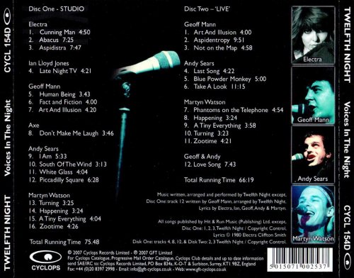 Twelfth Night - Voices In The Night (2007)