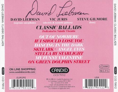 David Liebman - Classic Ballads (1991)