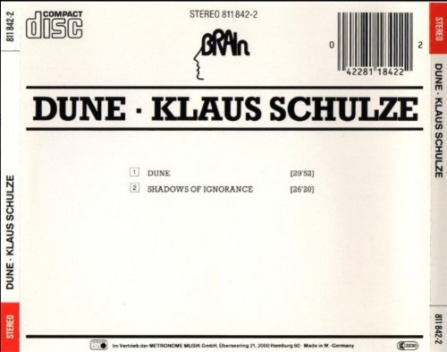 Klaus Schulze - Dune (1979) [1984]