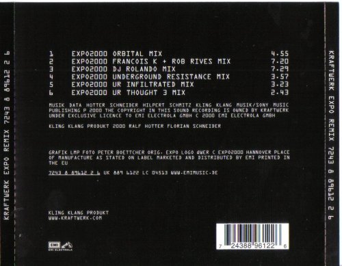Kraftwerk - Expo Remix (2000)