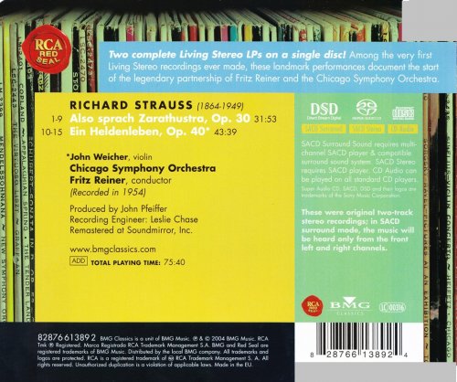 Fritz Reiner - Strauss: Also sprach Zarathustra, Ein Heldenleben (1957) [2004 SACD]