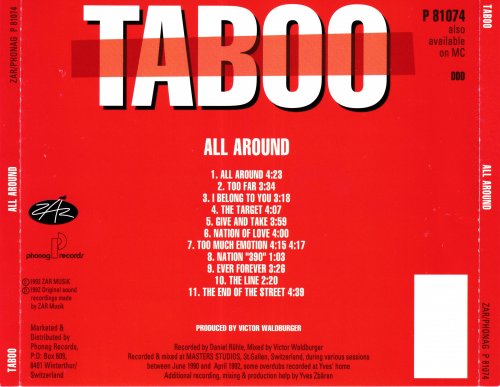 Taboo - All Around (1992)
