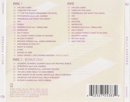 Nelly Furtado - The Best Of (Deluxe Edition) (2010) [2CD]