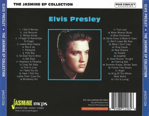 Elvis Presley - The Jasmine EP Coleection (2022)