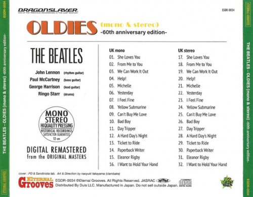 The Beatles -  Oldies (mono & Stereo) - 60th Anniversary Edition (2026)