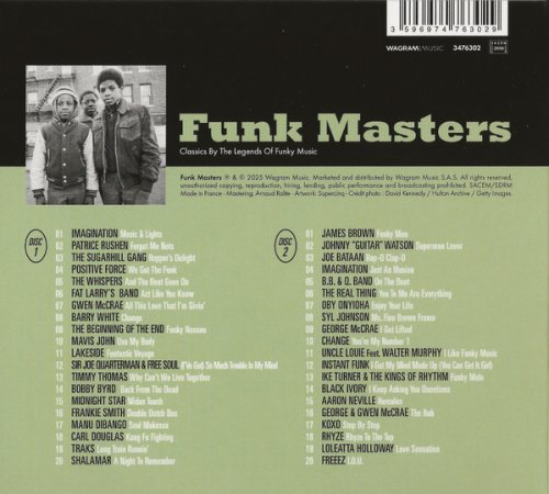 Various - Funk Masters(Classics By The Legends Of Funky Music) (2025)