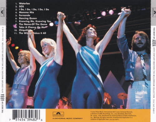 ABBA - The Best Of ABBA: 20th Century Masters The Millennium Collection (2000)