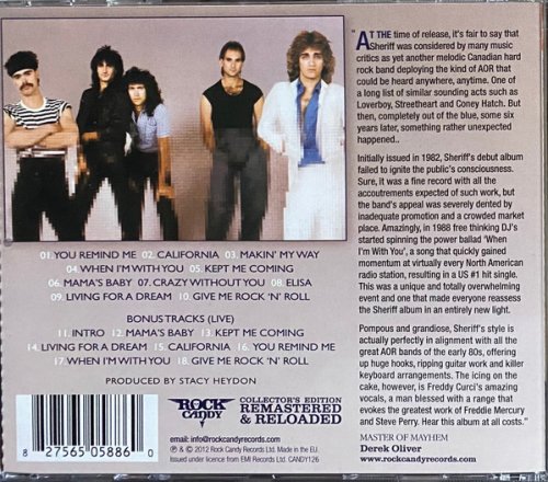 Sheriff - Sheriff (1982) [2012 Rock Candy Remastered]