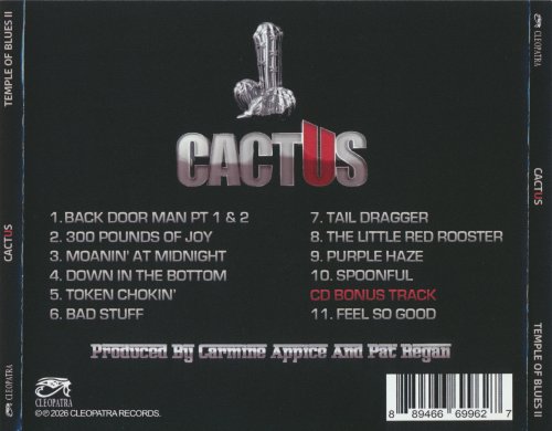 Cactus - Temple Of Blues II: All Stars (2026) CD-Rip