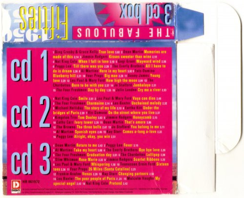 VA - The Fabulous Fifties (3 x CD, Box) (1995)