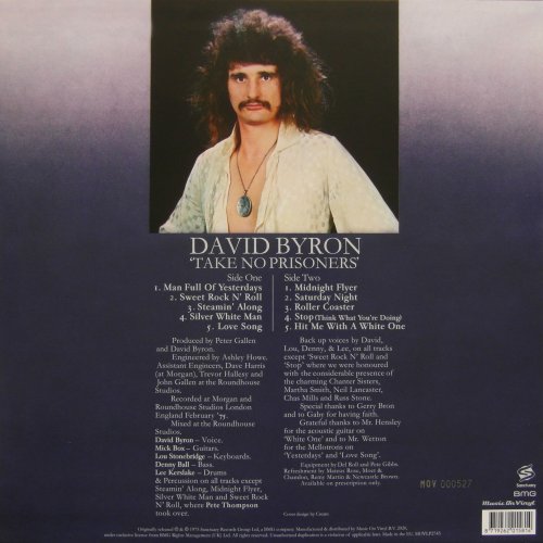 David Byron - Take No Prisoners (Reissue, Special Edition 2021) LP