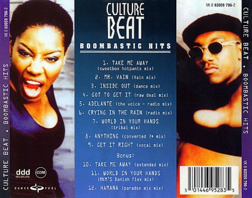 Culture Beat - Boombastic Hits (1996)