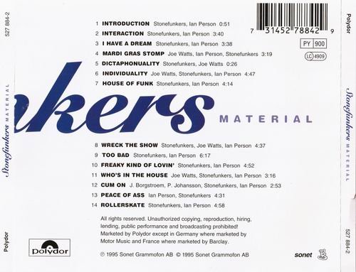 Stonefunkers - Material (1995)