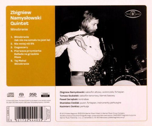 Zbigniew Namyslowski - Winobranie (1973) [2024 DSD]