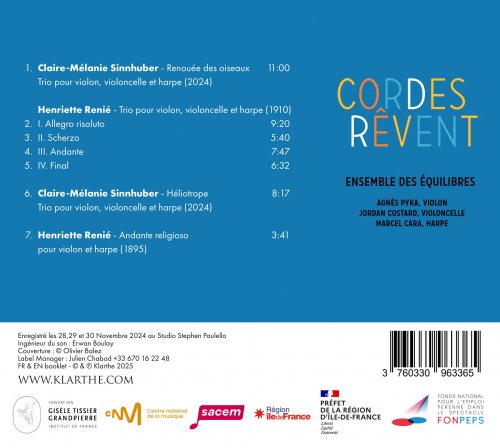 Ensemble Des Equilibres, Agnès Pyka, Marcel Cara - Cordes rêvent (2026) [Hi-Res]