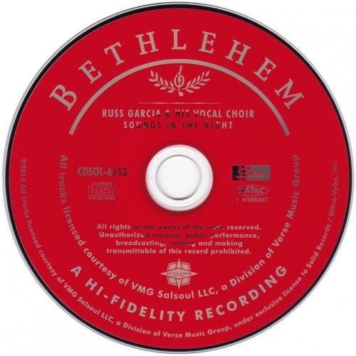 Russ Garcia & His Vocal Choir And Orchestra - Sounds In The Night (1957) [2014 Bethlehem Album Collection 1000]