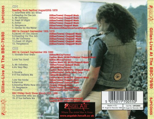 Gillan - Live At The BBC - 79-80 (1999) [2CD]