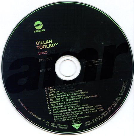 Ian Gillan - Toolbox (1991) [2007 Japanese Edition]