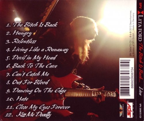 Lita Ford - The Bitch Is Back... Live (2013)