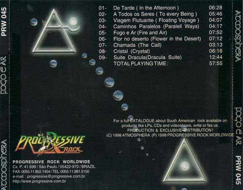 Atmosphera - Fogo E Ar (1998)