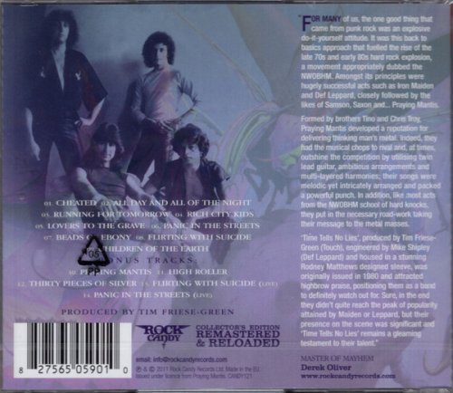 Praying Mantis - Time Tells No Lies (1981) [2012 Rock Candy Remastered]