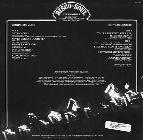 The Brothers - Disco Soul (1975)