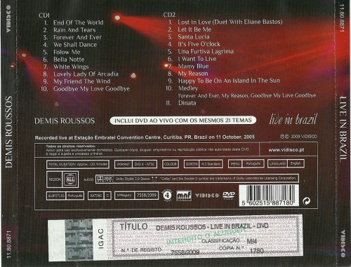 Demis Roussos - Live In Brasil (2006)