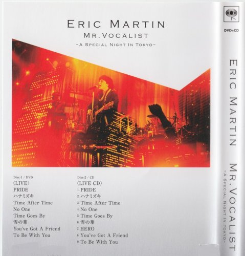 Eric Martin - Mr. Vocalist: A Special Night In Tokyo (2009)