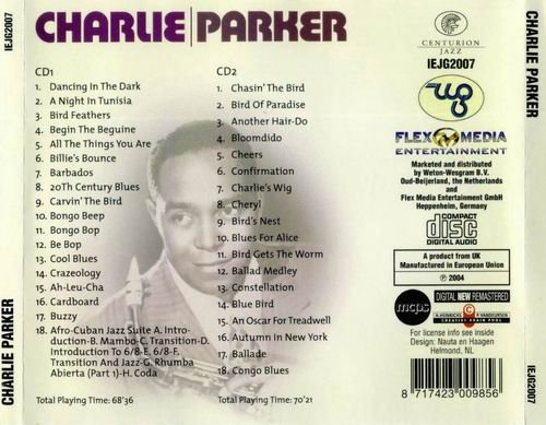 Charlie Parker - The Discovery Of Jazz (2004)