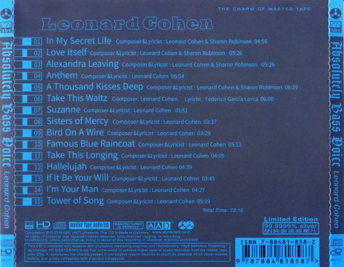 Leonard Cohen - Absolutely Bass Voice (2020)