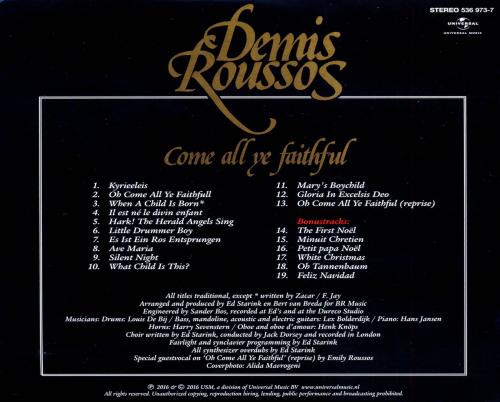 Demis Roussos - Come All Ye Faithful (1987) [2016]