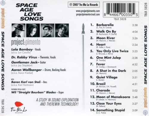 Project Pimento - Space Age Love Songs (2007)