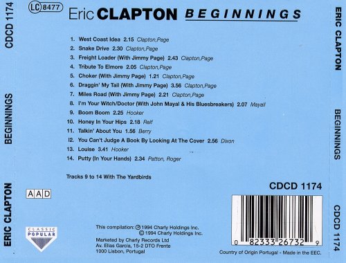 Eric Clapton - Beginnings (1994)