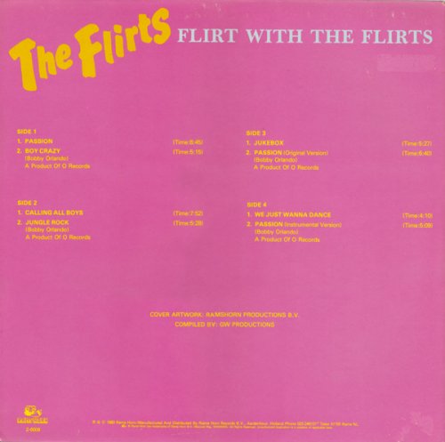 The Flirts - Flirt With The Flirts (1983) LP