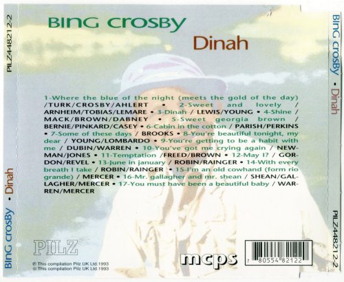 Bing Crosby - Dinah (1993)