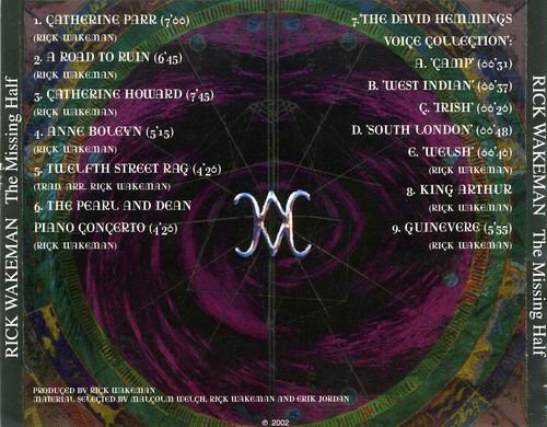 Rick Wakeman - The Missing Half (2002)