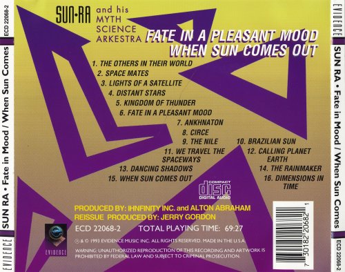 Sun Ra And His Myth Science Arkestra - Fate in a Pleasant Mood/When Sun Comes Out (1993)