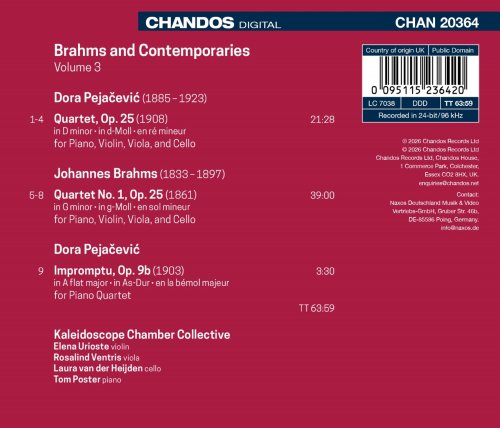 Kaleidoscope Chamber Collective - Brahms & Contemporaries, Vol. 3 (2026) [Hi-Res]