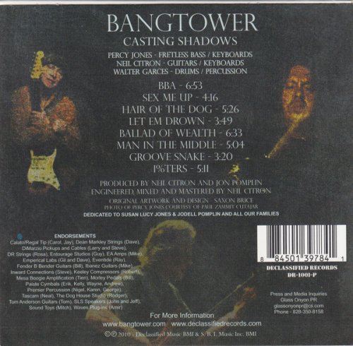 Bangtower - Casting Shadows (2010)