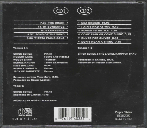 Chick Corea - The Gold Collection (1997)