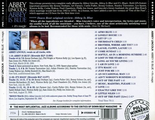 Abbey Lincoln - Abbey Is Blue + It's Magic (2010)